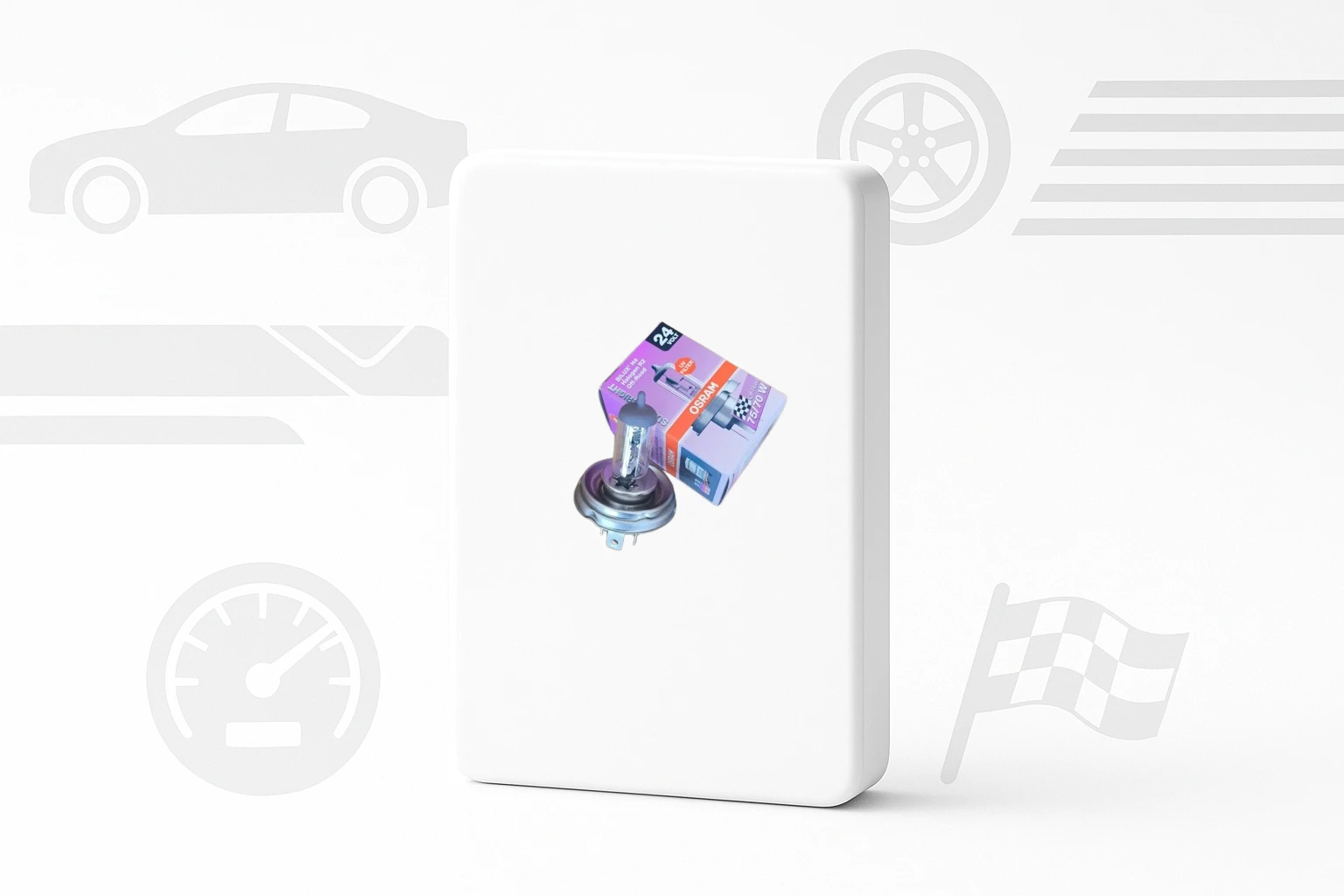 لامپ خودرو 24 ولت H4 مخصوص کامیون و اتوبوس با نور یکنواخت و دوام بالا